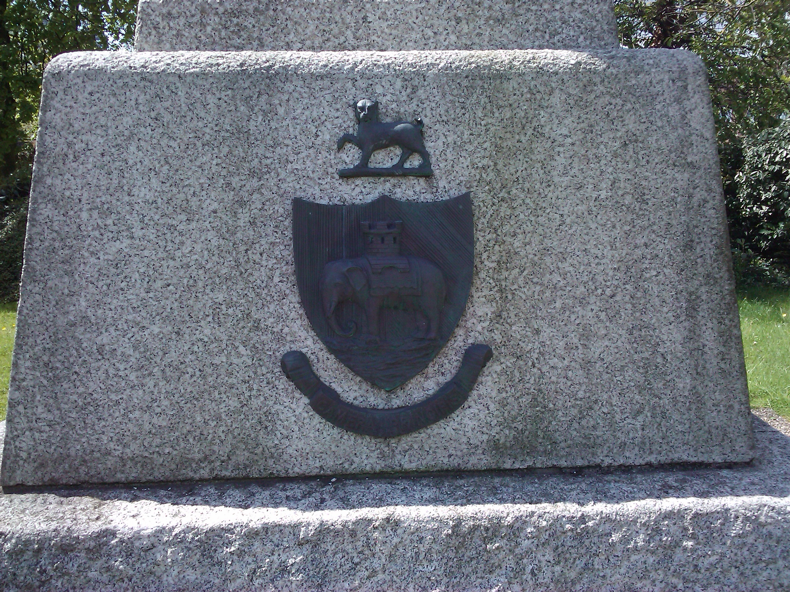 Front Face of monument