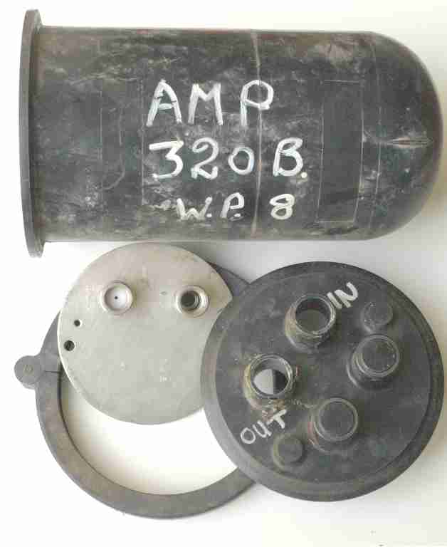 Sleeve, base, amp mounting bracket and locking ring