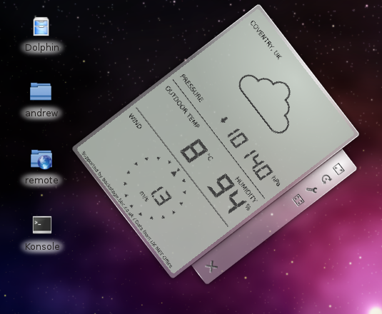 Scale and rotate widgets