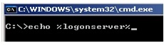 Find out your Windows Login server