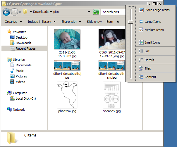Win 7 and icon scaling