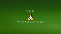 Andrew recommends Linux. Gonna? UGH!! Microsoft, learn to write good English please.